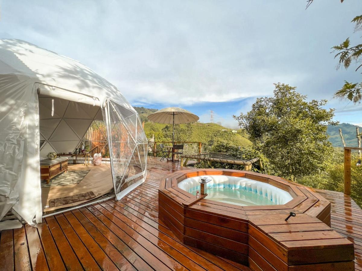 Nazca Glamping 호텔 Villamaría 외부 사진